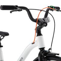 24インチ 身長140cm～168cm 子供用自転車 エボルバジュニア パールホワイト トイザらス限定