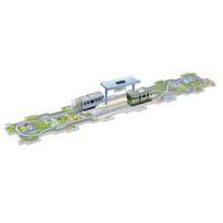 パネルワールド 走る！通勤電車 ストップ&ゴー 子ども向け 3歳 知育 パズル 組み立て プレゼント おもちゃ