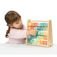 木製 両面あそべる パネル＆ビーズそろばん トイザらス限定 クリスマスプレゼント 2歳 3歳 4歳