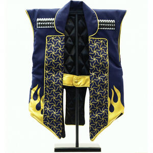 【五月人形】陣羽織 紺 (553131)飾り台付き 初節句 男の子 衣装 端午の節句【オンライン限定】 トイザらス・ベビーザらス限定【メーカー直送】