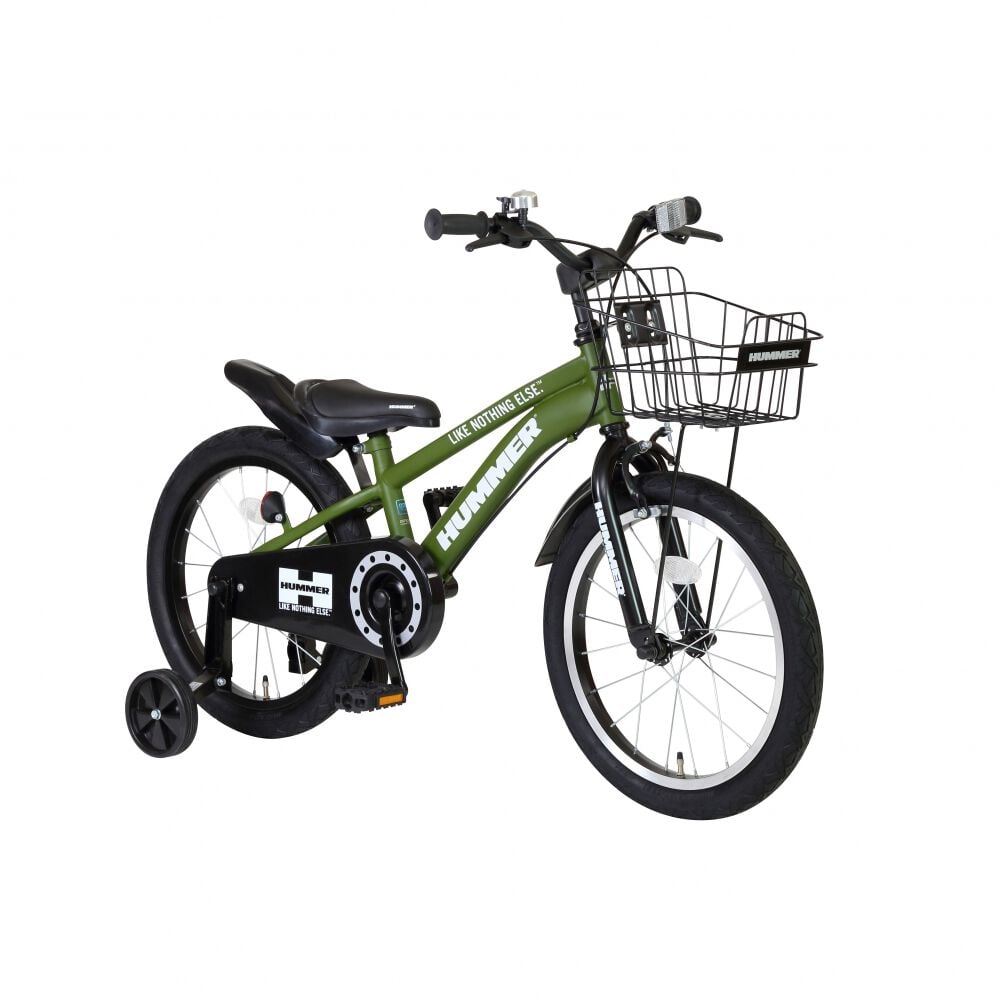 18インチ 身長105～120cm 子供用自転車 ハマーキッズ カーキ HUMMER