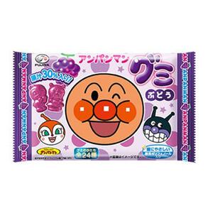 アンパンマン グミ ぶどう 6粒 果汁30％ 緑茶ポリフェノール お菓子
