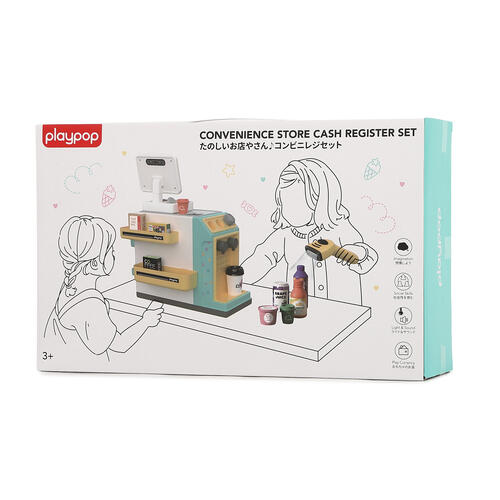 たのしいお店やさん♪ コンビニレジセット トイザらス限定  3歳 4歳 5歳
