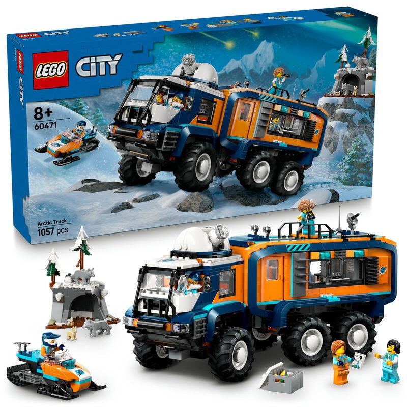 ラクレコ＋ レゴ LEGO シティ 北極探検移動ラボ 60471 おもちゃ 玩具 誕生日