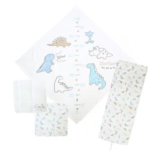 タオル＆ガーゼ浴用４点セット恐竜柄(恐竜&times;フリー)ベビーザらス限定