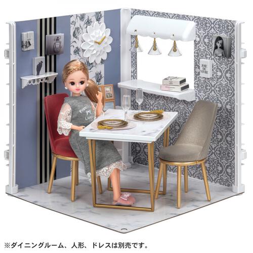 【予約受付商品】リカちゃん LF-09 インテリアコーディネート ダイニングテーブル セット（Francfrancコラボ）【出荷予定日：2026年1月24日】