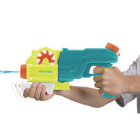 ウォーターウォリアー アクアホイール 350ml 飛距離7ｍ【種類ランダム】水鉄砲 水遊び トイザらス限定