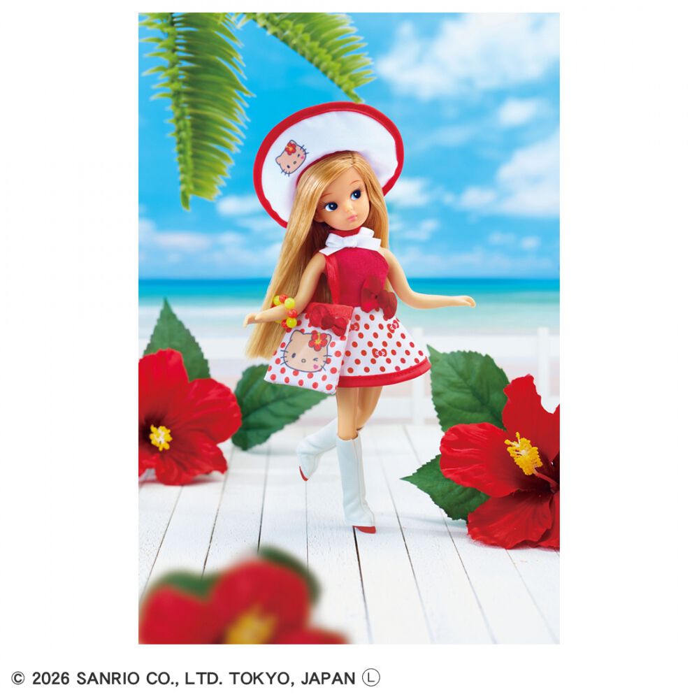 予約受付商品】リカちゃん 人形 レトロリカ 日焼けしたキティと