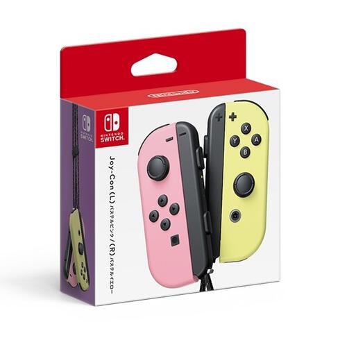 【お1人様1点限り】【Nintendo Switch】Joy-Con ジョイコン (L) パステルピンク/(R) パステルイエロー
