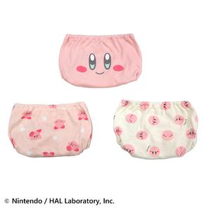 星のカービィ ショーツ 3枚組  ピンク&times;100cm