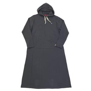 POLO パーカーワンピース 授乳口付き 裏毛(チャコール×M-L) ベビーザらス限定