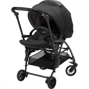 Combi コンビ ホワイトレーベル THE S Go エッグショック DQ (セーブルブラック)  A型ベビーカー トラベルシステム対応 1ヶ月～3歳頃対応