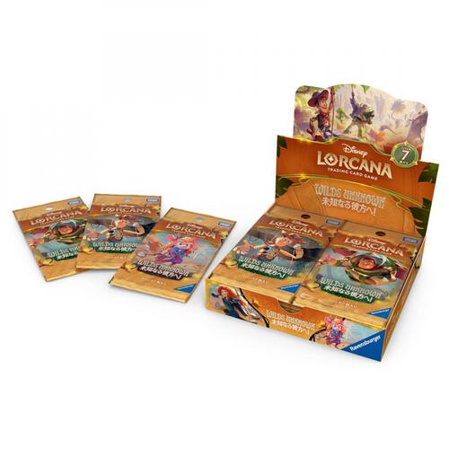 【予約受付商品】ディズニー・ロルカナ・ＴＣＧ 日本語版 ブースターパック WILDS UNKNOWN 未知なる彼方へ！ DP-BOX【出荷予定日：2026年5月8日】