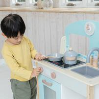 木製2IN1おしゃれなIHキッチン トイザらス限定 おままごと プレゼント 3歳 4歳 5歳