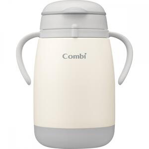 Combi コンビ ラクマグ ステンレス 漏れないストロー large R (グレー) 6ヵ月～