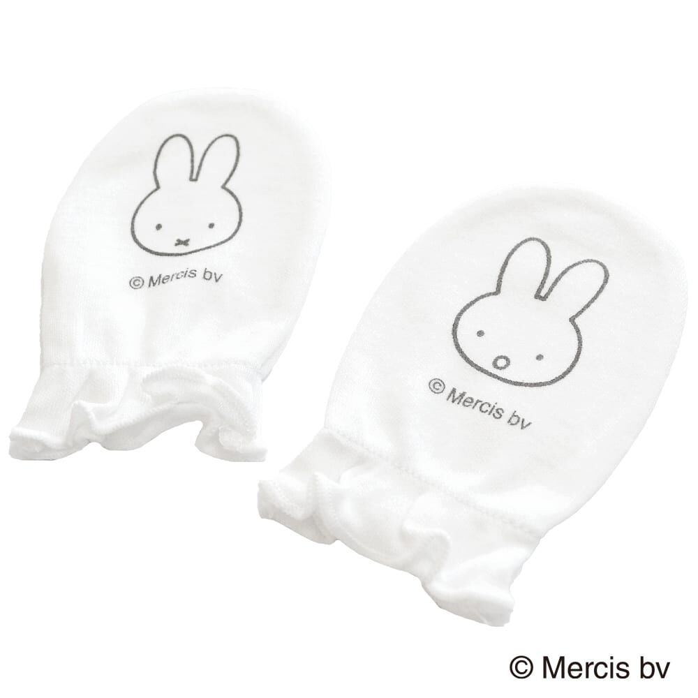 miffy ミッフィー 新生児ミトン モノトーン ベビーザらス限定