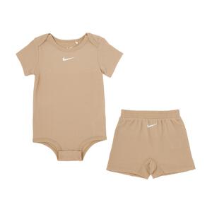 NIKE ベビー2点セット 66N788-X0L  ベージュ&times;90cm 赤ちゃん 出産準備 出産祝い ベビー服 子供服