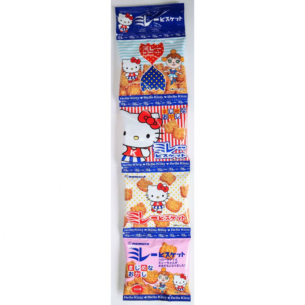 ハローキティ ミレービスケット 30g×4連 お菓子 おやつ スナック