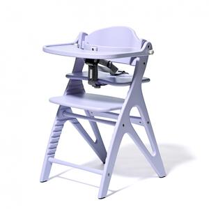 大和屋 yamatoya アッフル ソルベ チェア (グレープ) 子供用椅子 室内家具 ハイチェア 7か月頃～