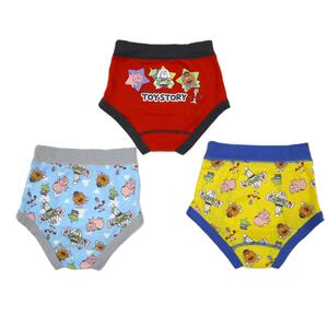 Disney ディズニー 3枚組ブリーフ トイストーリー 総柄&times;ワンポイント レッド&times;110cm ベビーザらス限定