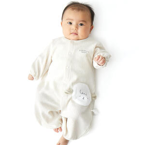 新生児2WAYドレス ひつじアップリケ (オフホワイト×50-70cm) ベビーザらス限定