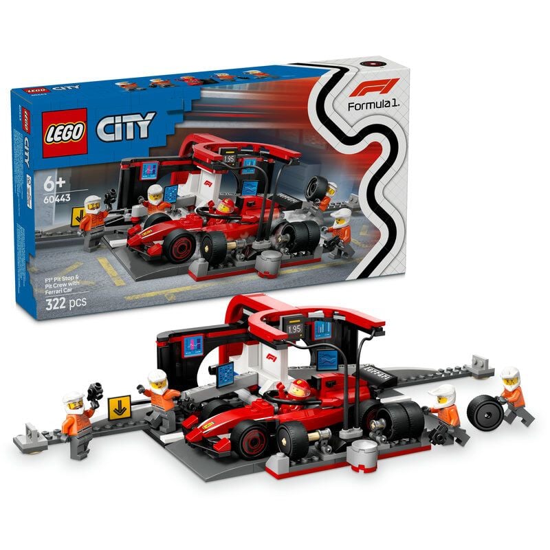 オンライン限定価格】レゴ LEGO シティ F1(R) Ferrari レースカーの