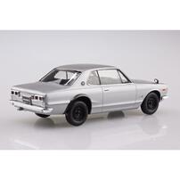楽プラ スナップキット 1/32 ニッサン C10 スカイライン 2000GT-R (シルバー)