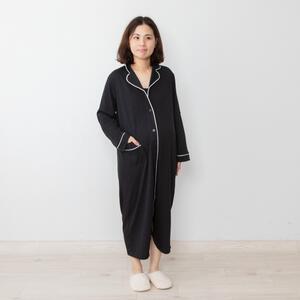 長袖テーラーワンピースパジャマ ロンパース型 天竺 袖ボタン付 ベビーザらス限定