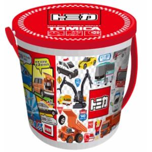 トミカ入りバケツ クリスマス お菓子