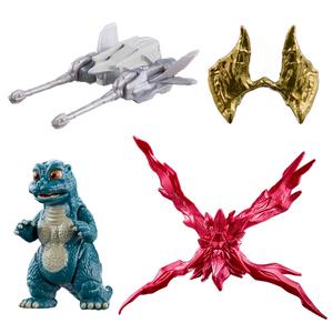 ゴジバースト リトルゴジラ＆ガルーダ＆キングデストロイアパーツ
