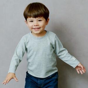 sophitica ワッフルカラフルネップTシャツ グレー&times;95cm