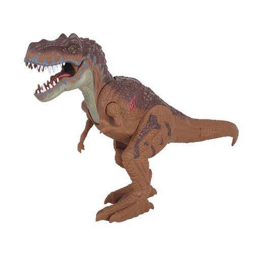 恐竜ライト＆サウンド 動作に反応！動く！吠える！ティーレックス クリスマスプレゼント 3歳 4歳 5歳