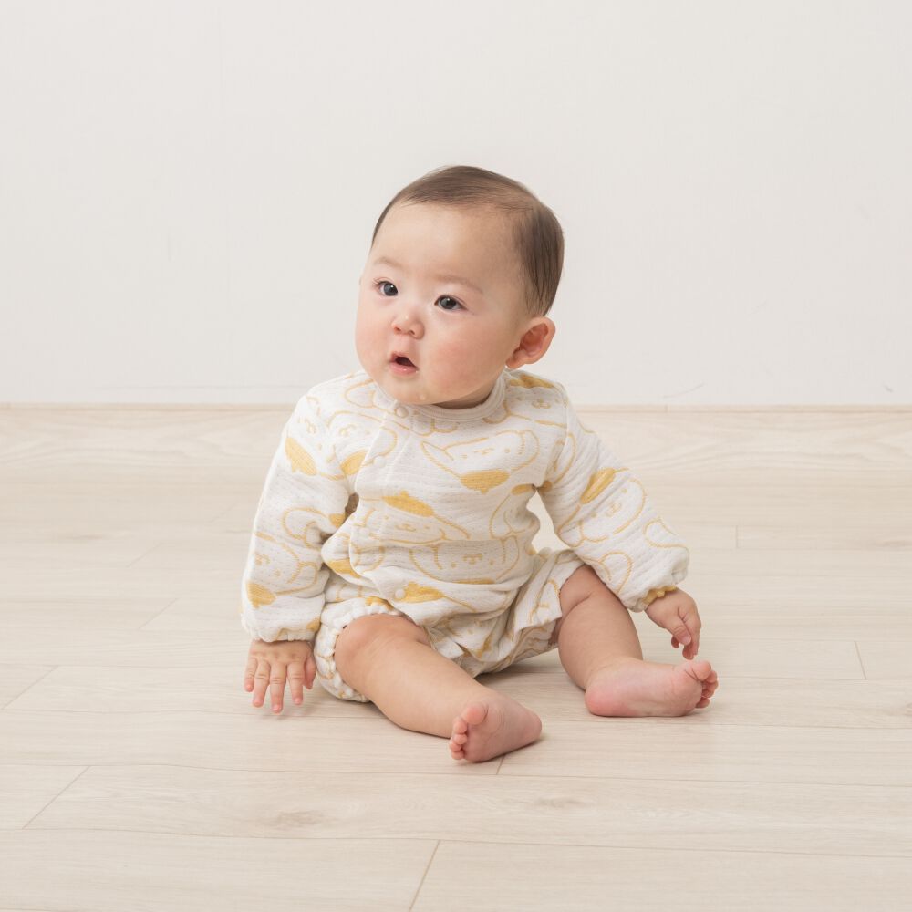 SANRIO サンリオ 多重織ガーゼミニオール ポムポムプリン イエロー