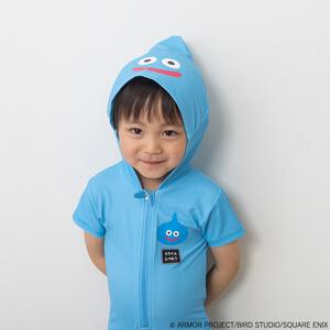 ドラクエベビー＆キッズ スライムなりきり水着 ブルー&times;95cm