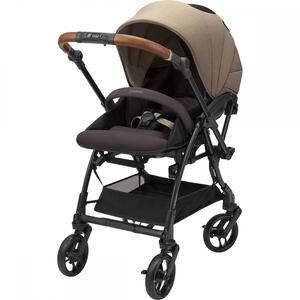 Combi コンビ ホワイトレーベル スゴカルS エッグショック JA (ヘーゼルベージュ) A型ベビーカー 両対面式 軽量 1ヶ月～3歳頃対応