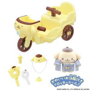 【2026年3月7日発売予定】ぷちとも Sanrio characters ポムポムプリンのじてんしゃ