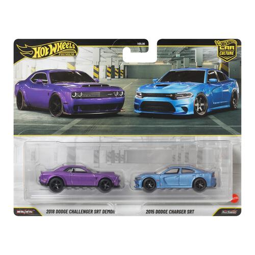 【予約受付商品】プレミアム2パック 2018 ダッジ チャレンジャー SRT デーモン / 2015 ダッジ チャージャー SRT【出荷予定日：2026年2月28日】