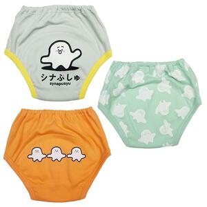 シナぷしゅ 3Pトレーニングパンツ トレパン(オレンジ&times;100cm) ベビーザらス限定