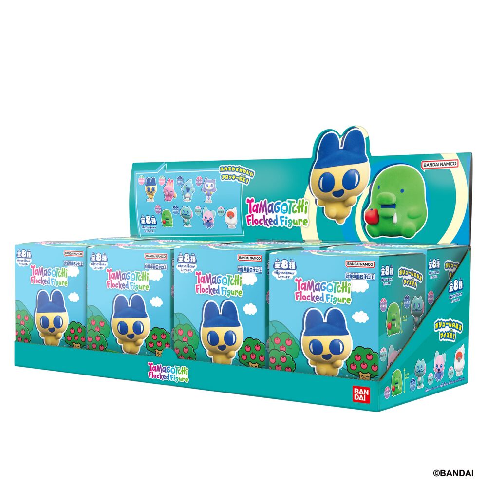 予約受付商品】Tamagotchi Flocked Figure たまごっち【種類ランダム