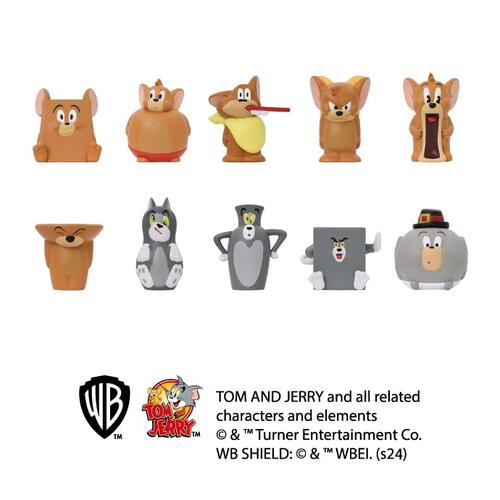 トムとジェリー ソフビパペットマスコット【種類ランダム】全10種 