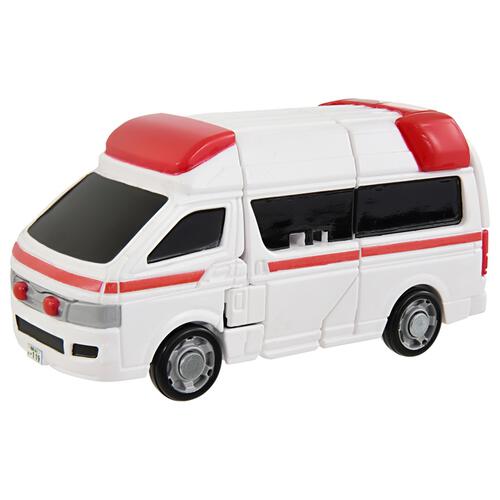 トミカ ジョブレイバー TJB03 メディブレイバー トヨタ ハイメディック救急車