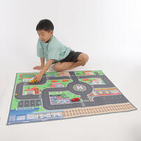 フェルトプレイマット＆ミニカーセット トイザらス限定  3歳 4歳 5歳