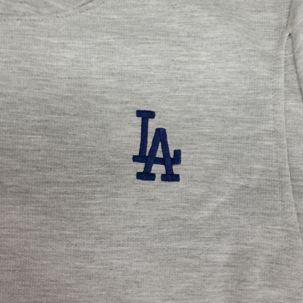 MLB 長袖フードきワンピース ドジャース(グレー×M-L) | マタニティ