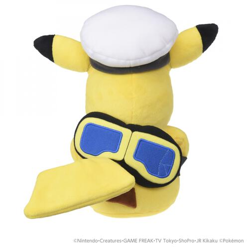 【オンライン限定価格*】ポケモン ぬいぐるみ キャプテンピカチュウ ゴーグルver.