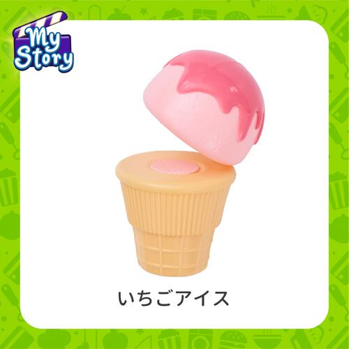 とんとんクッキング いちごアイス