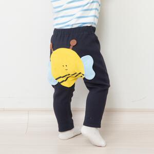 オシリハッピーモンキーパンツ みつばち ネイビー×70cm ベビー服 ベビーウェア ボトムス 赤ちゃん 男の子 女の子 ユニセックス 子供服 保育園 幼稚園