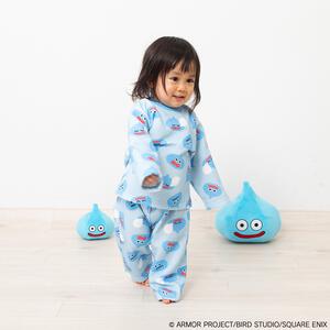 ドラクエベビー＆キッズ キルトパジャマ スライムぴぴぴ(ブルー×約80cm) ベビーザらス限定