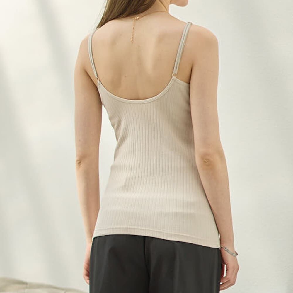 カップ付き授乳キャミソール(ブラック×M) | マタニティ・ベビー用品