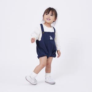 MLB サロッペットドッキングボディスーツ ドジャース オフホワイト×70cm ベビーザらス限定