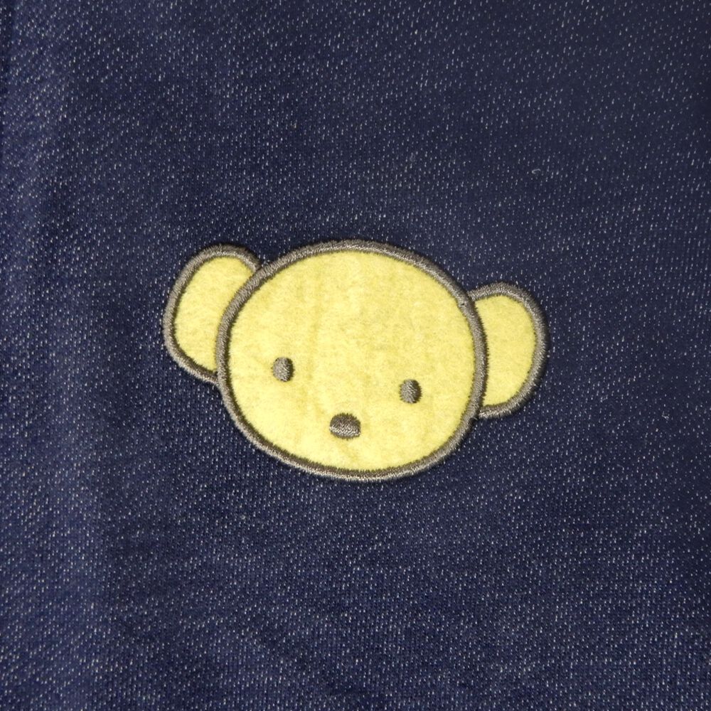 Miffy ミッフィー 半袖カバーオール デニムニット 80cm | Babies